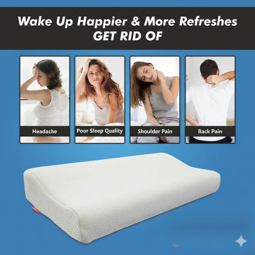 Cervical-Pillow (Memory Foam)