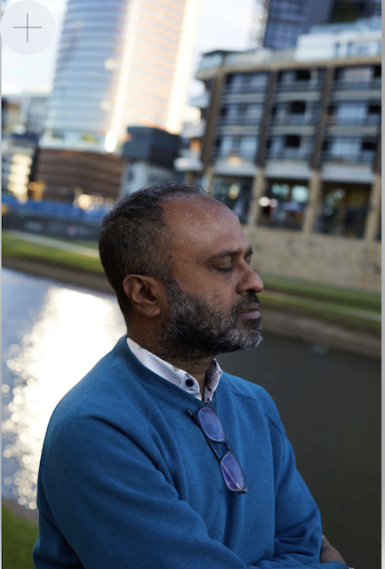 Jiva closed eyes by River